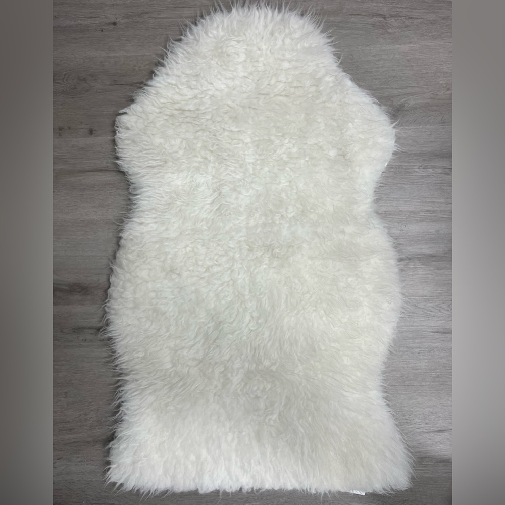 Faux IKEA Sheepskin Rug